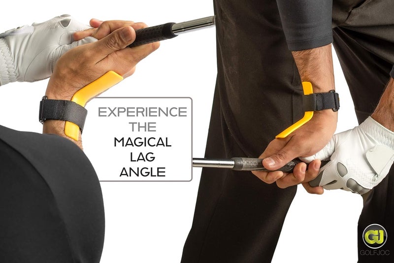 GolfJOC Power Lag Pro and Flat Wrist Pro Golf Swing Training Aids for Improved Chipping and Full Swing - Image 3
